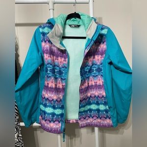 kids the north face rain coat